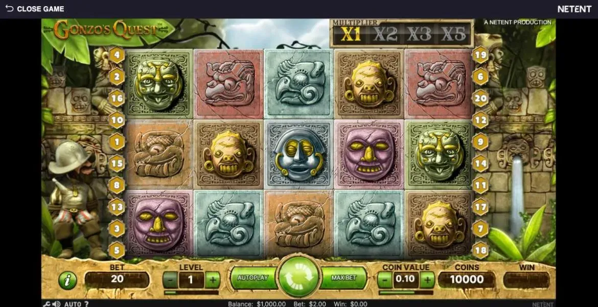 Play in Gonzo’s Quest slot review from NetEnt for free now | SmartPokies