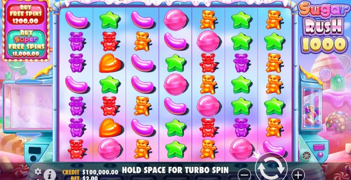 Play in Sugar Rush 1000 slot from Pragmatic Play for free now | SmartPokies