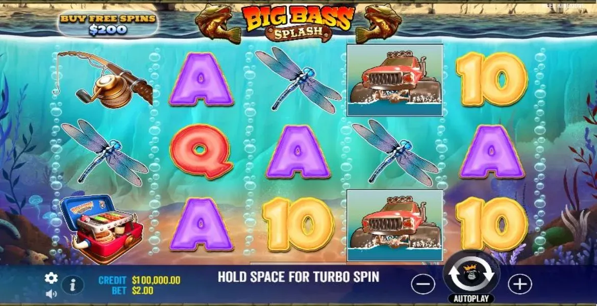 Play in Big Bass Splash slot by Pragmatic Play - real money and free demo play for free now | SmartPokies