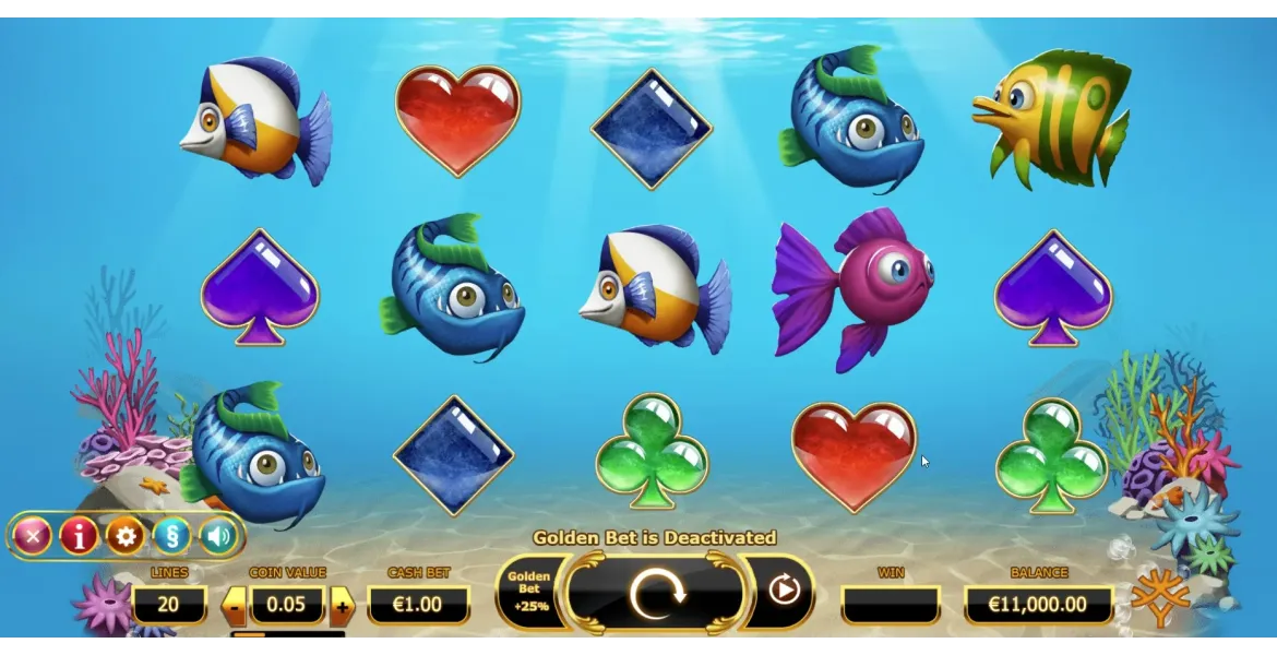 Play in Golden Fish Tank by Yggdrasil for free now | SmartPokies