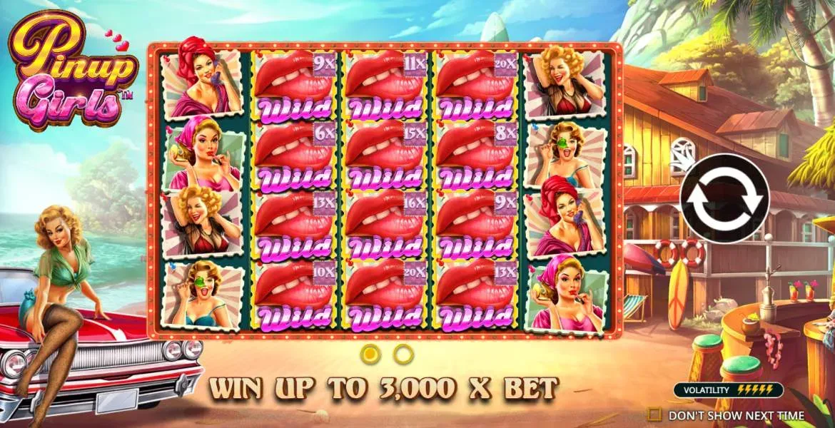 Play in Pinup Girls pokie for free now | SmartPokies