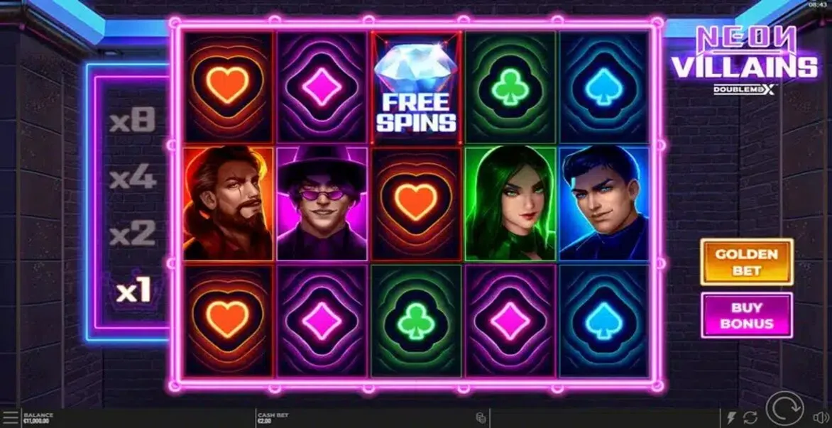 Play in Neon Villains for free now |