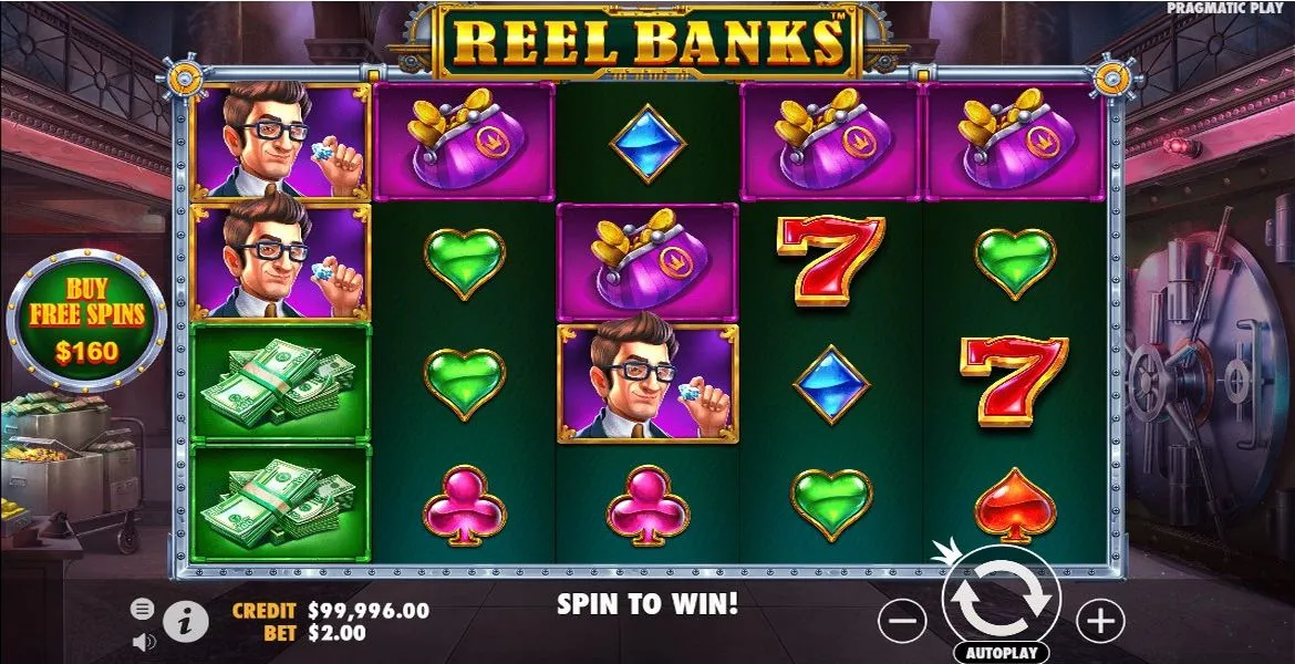 Play in Reel Banks for free now |