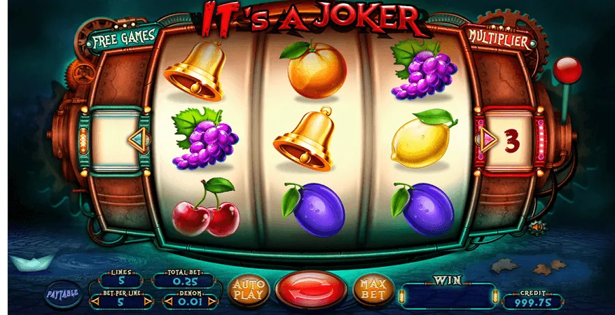 Play in It's a Joker for free now |