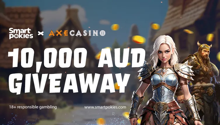 Smart Pokies Teams Up with Axe Casino for a $10,000 Giveaway